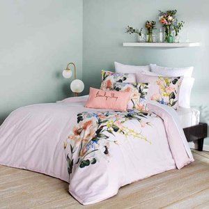 TED BAKER LONDON 'Elegant' Blooming Floral Full/Queen Duvet Cover & Sham Set